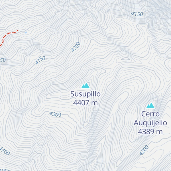 Map of Susupillo