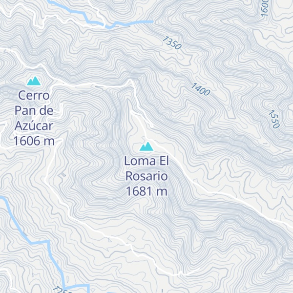 Map of Loma El Rosario