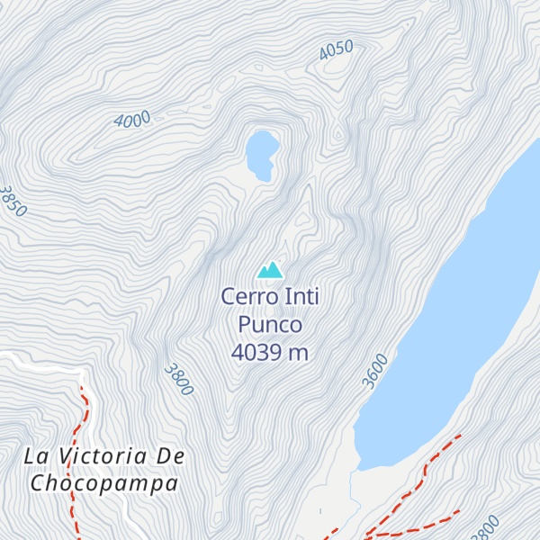 Map of Cerro Inti Punco