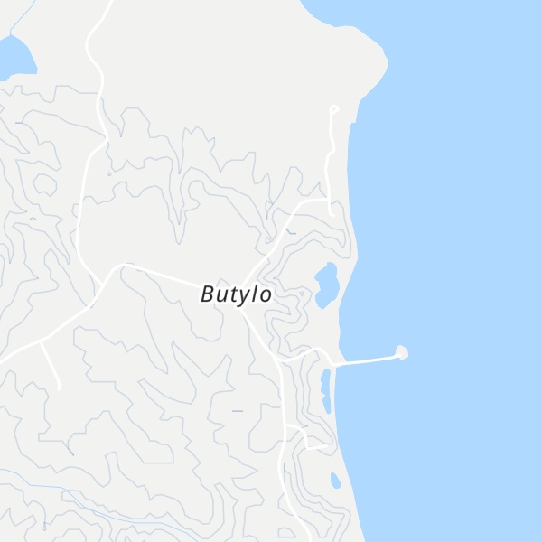 Map of Butylo Bluff