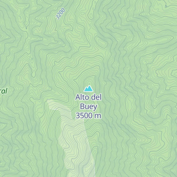 Map of Alto del Buey