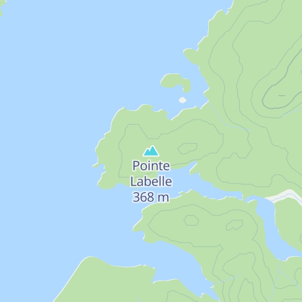 Map of Pointe Labelle