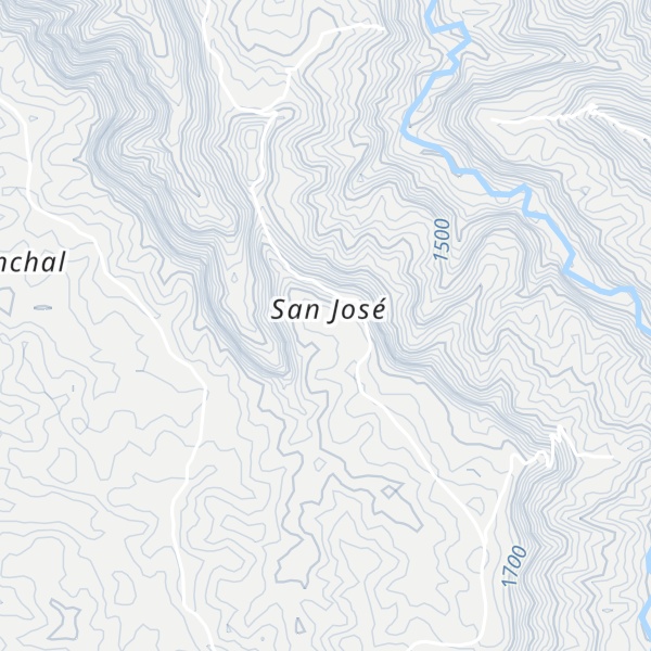 Map of Loma San José