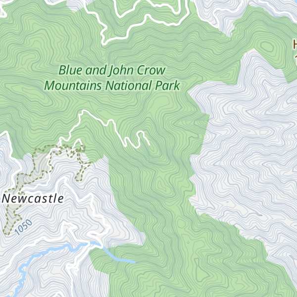 Map of Catherines Peak