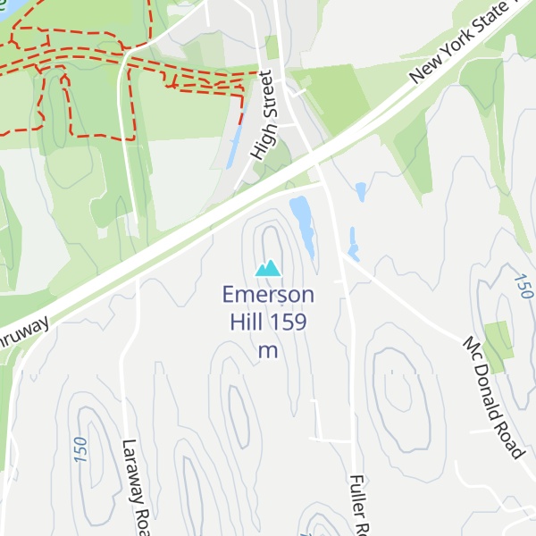 Map of Emerson Hill