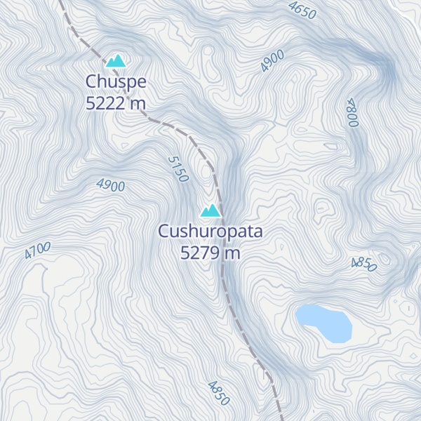 Map of Cushuropata
