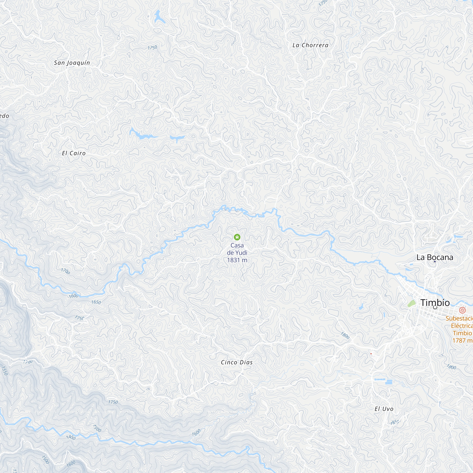 Casa de Blanca map