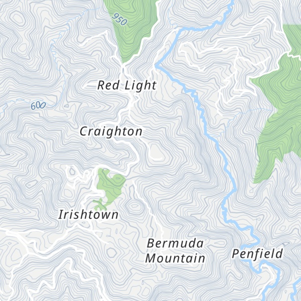 Map of Hymans Hill