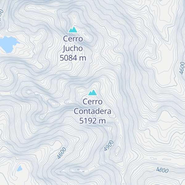 Map of Cerro Contadera