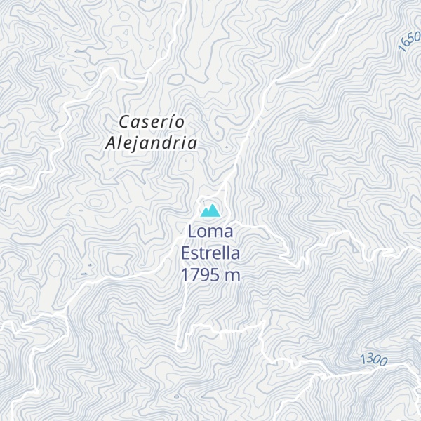Map of Loma Estrella