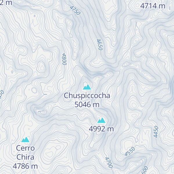 Map of Chuspiccocha