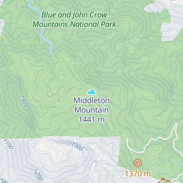 Map of Middleton Mountain