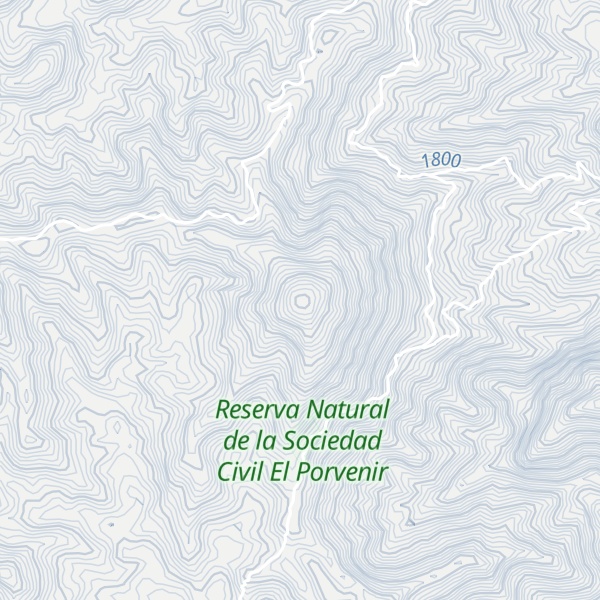 Map of El Cerro de Damián