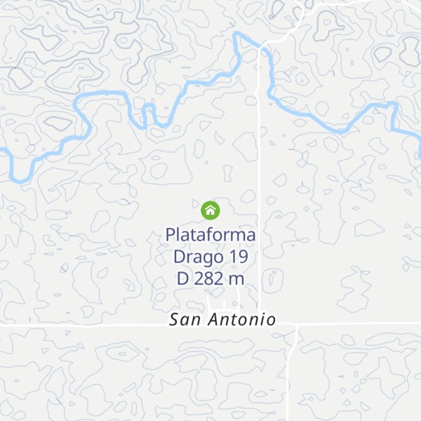 Map of Plataforma Drago 19 D