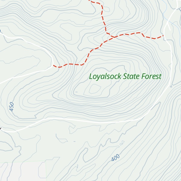 Map of Big Hill