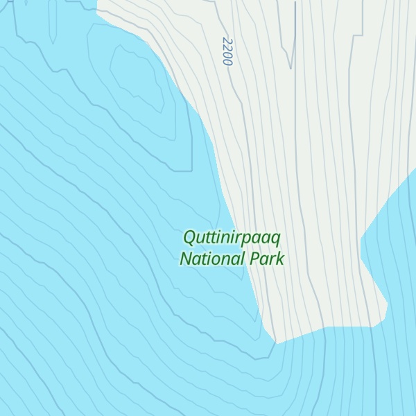 Map of Commonwealth Mountain
