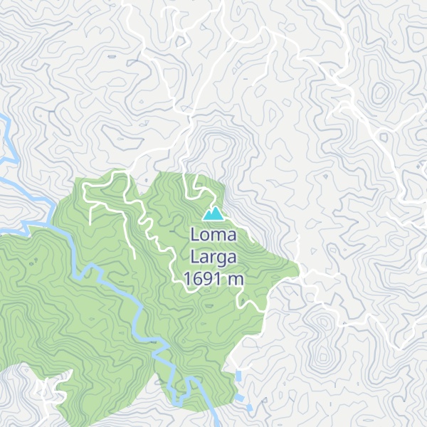Map of Loma Larga