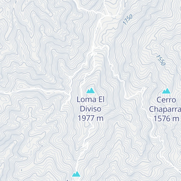 Map of Loma El Diviso