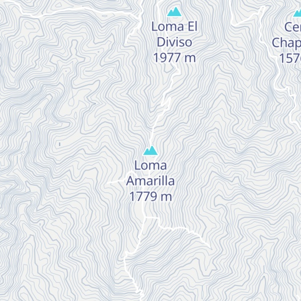 Map of Loma Amarilla