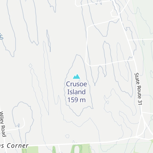 Map of Crusoe Island