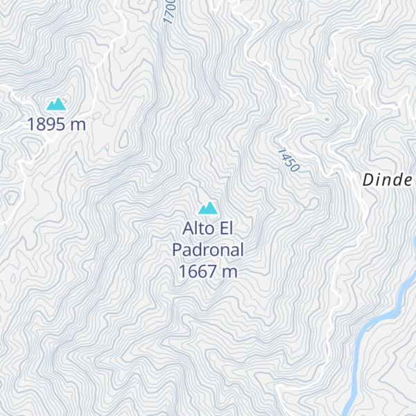 Map of Alto El Padronal