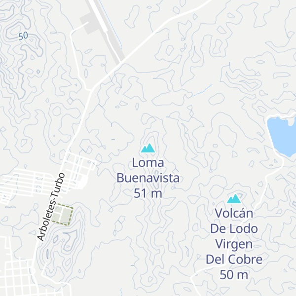 Map of Loma Buenavista