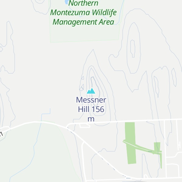 Map of Messner Hill