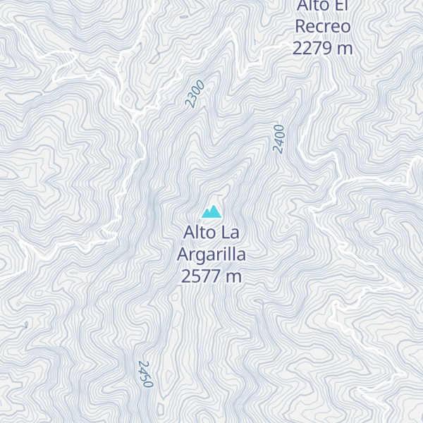 Map of Alto La Argarilla