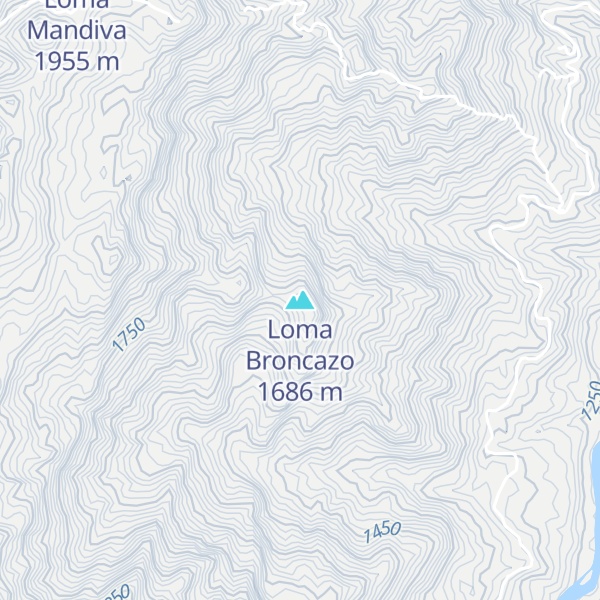 Map of Loma Broncazo