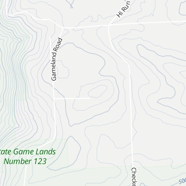 Map of Thompson Hill