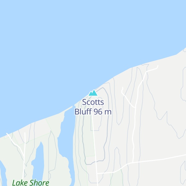 Map of Scotts Bluff