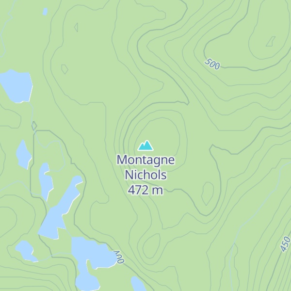 Map of Montagne Nichols
