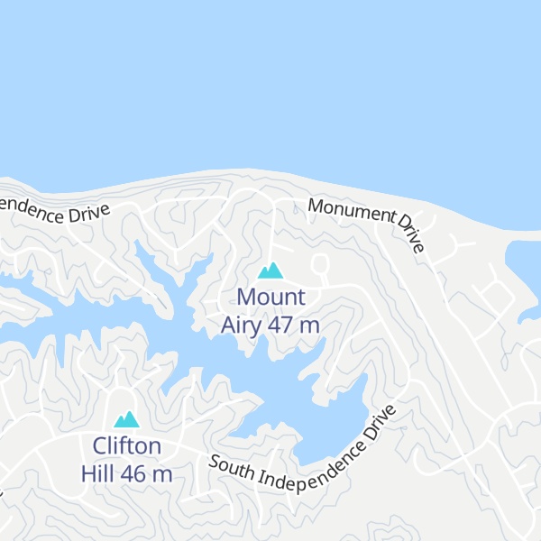 Map of Mount Airy