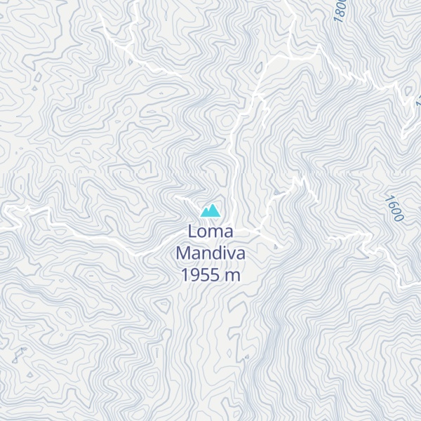 Map of Loma Mandiva