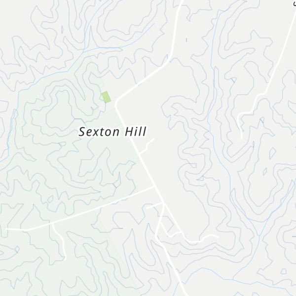 Map of Sexton Hill