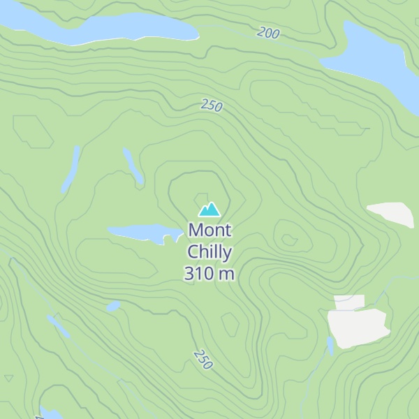 Map of Mont Chilly