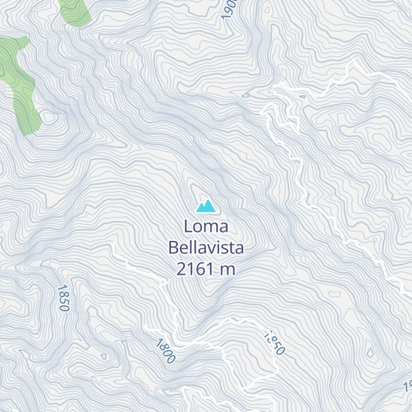 Map of Loma Bellavista