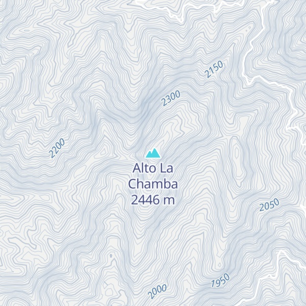 Map of Alto La Chamba