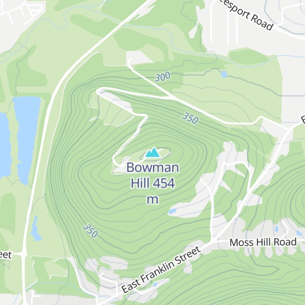Map of Bowman Hill