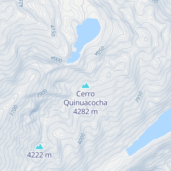 Map of Cerro Quinuacocha