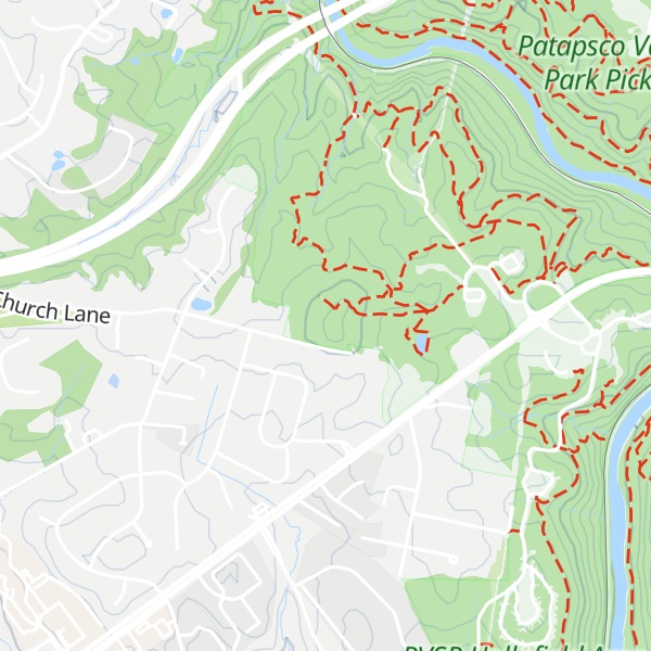 Map of Chestnut Hill