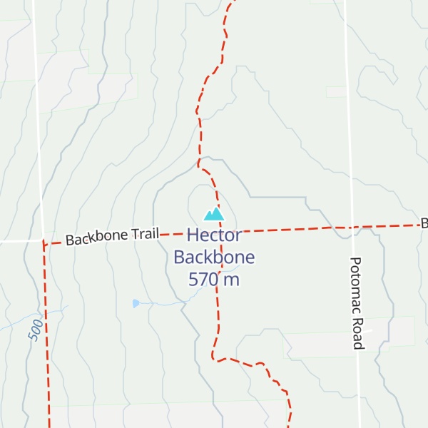 Map of Hector Backbone