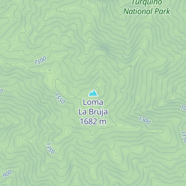 Map of Loma La Bruja