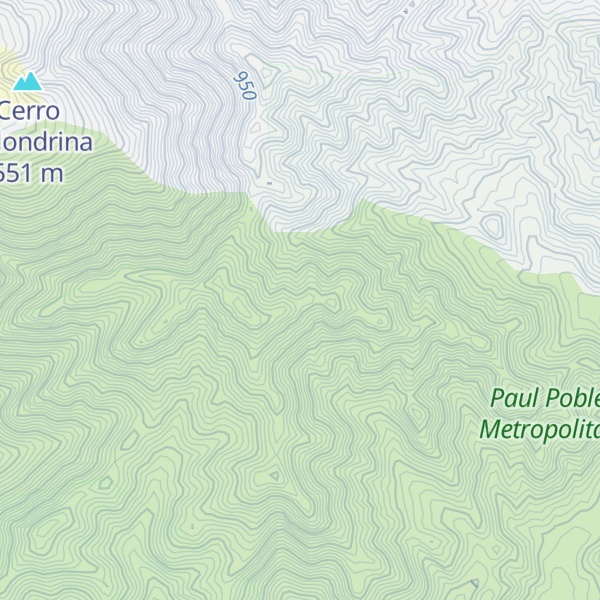 Map of Cerro Botija