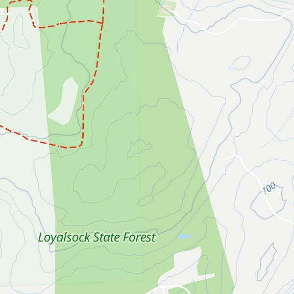 Map of Lycoming County HP