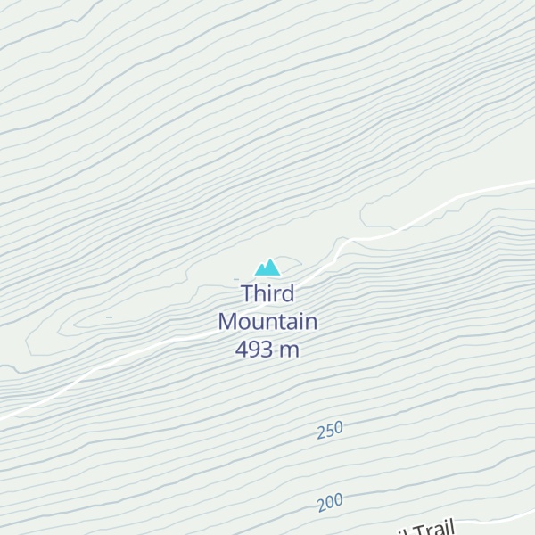 Map of Third Mountain