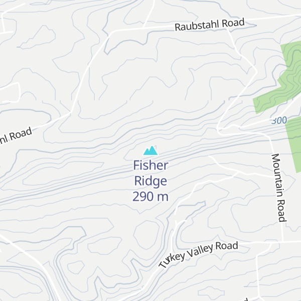 Map of Fisher Ridge
