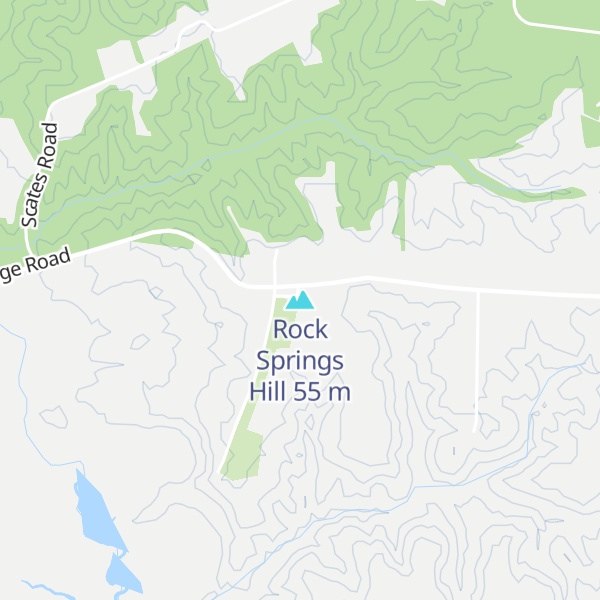 Map of Rock Springs Hill