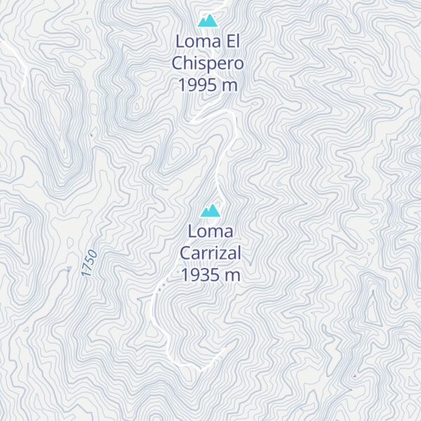 Map of Loma Carrizal