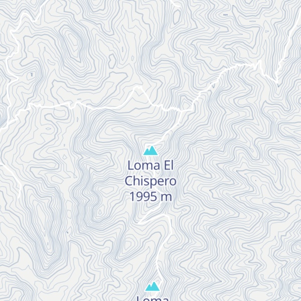 Map of Loma El Chispero